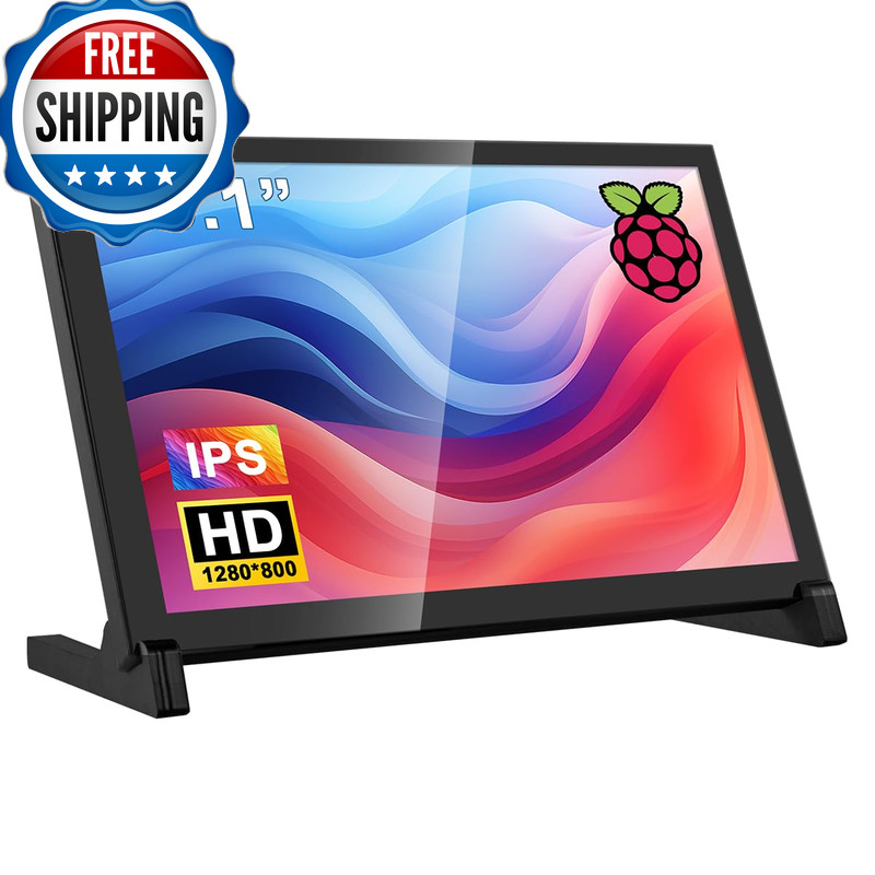 Hosyond 10.1 Ips Lcd Capacitive Touchscreen Monitor Hdmi Display 1280X800 For