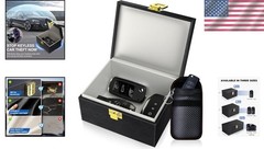 Small Versatile Faraday Box with Carbon Fiber Pouch – Blocks Keyless Signals