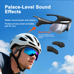 Polarized Sport Sunglasses With Bluetooth UV400 Hi-Fi Music for Running&Cycling