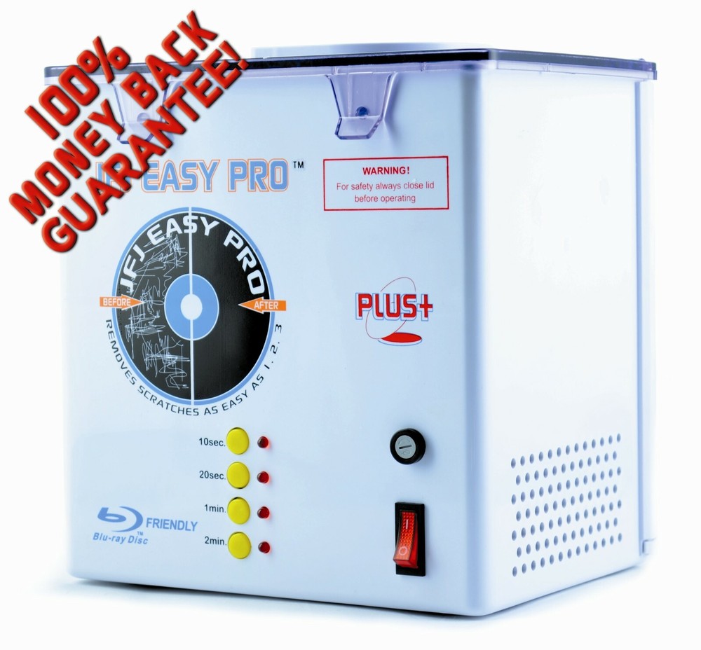USA buyers ONLY 110 Volt JFJ Easy Pro Plus CD/DVD Repair Machine