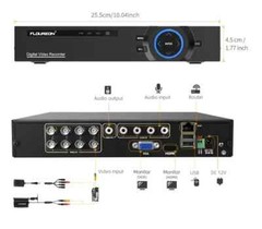 Smart CCTV DVR 8 Channel HD 1080P Digital Video Recorder; No HDD Included