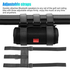Portable Bike Speaker Mount Handlebar Sound Bar Bicycle Holder Straps Adjustable