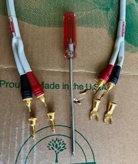 Monster Cable M Series MCX-2S Bi-Wire Speaker Cables.