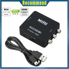 RCA AV to HDMI HD Converter Composite CVBS Video Adapter Wii NES SNES