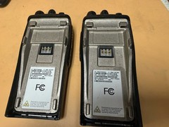 2x Motorola CP200D UHF Digital Portable Radios AAH01QDC9JA2AN / No Batteries