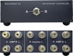 P2 21-IN-12-OUT Amp Amplifier Speaker Switcher Selector Switch Splitter 2-way…