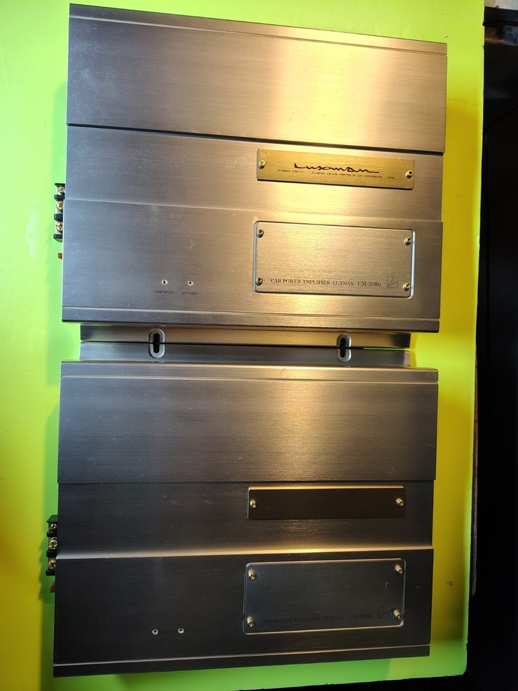 (2) LUXMAN CM-2050 Amplifiers