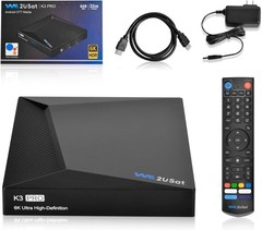 K3 PRO Streaming Box 6K Ultra HD Android Smart TV Box Ram 4GB Storage 32GB HDMI