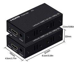 60M RJ45 HDMI Extender 1080P HDMI Network Adapter by CAT5e CAT6 LAN Extensor