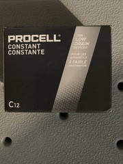 24 Duracell Procell C Constant Alkaline Batteries (two 12 pack) exp 2033 Or 2035