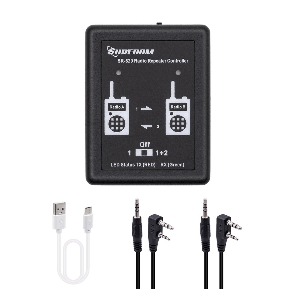 Surecom SR-629 2 in 1 Duplex Cross Band Radio Repeater Controller with Radio …