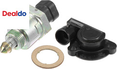 1 Set 25527077 Throttle Position Sensor TPS and Fuel Injection Idle Air Control