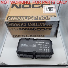 NOCO GENIUSPRO50: 50A 6V/12V/24V Smart Battery Charger/Maintainer -NOT WORKING-