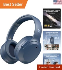 Experience Hi-Res Audio with W820NB Plus Gen 2 – Active Noise Cancellation, Navy