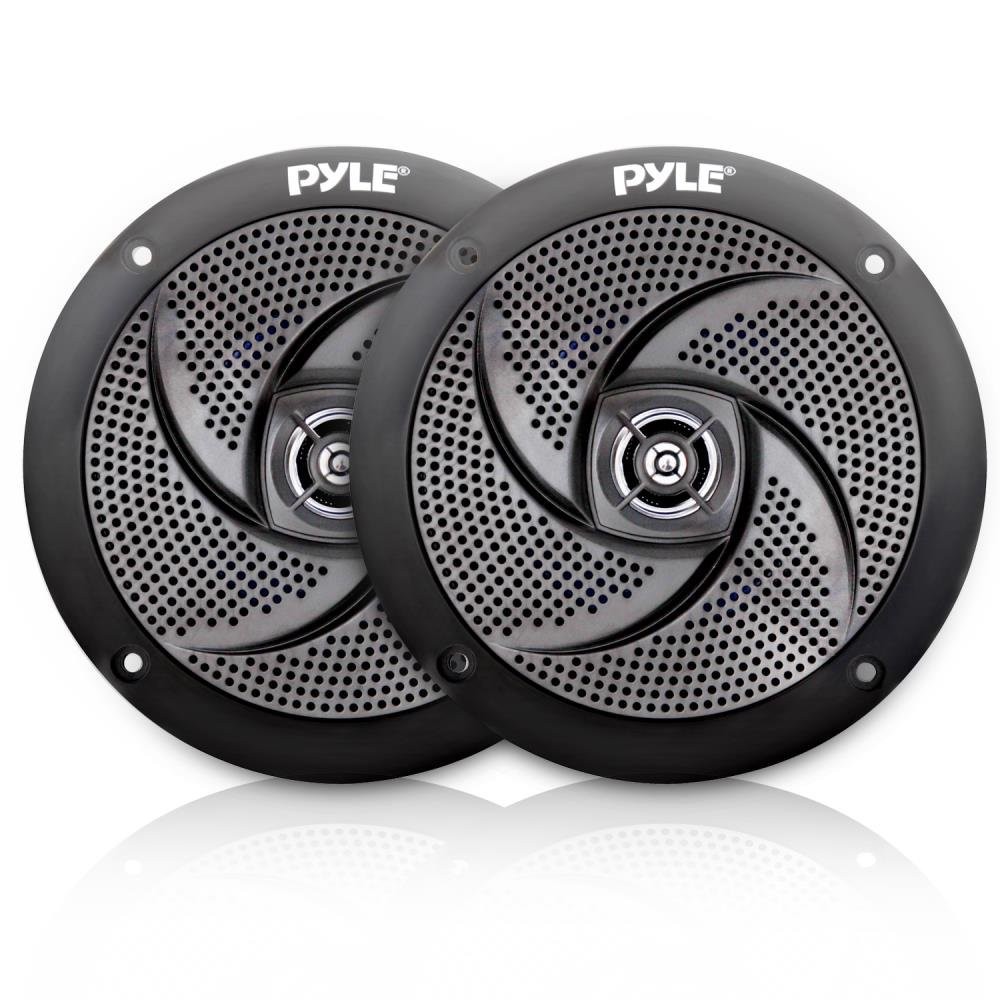 Marine Speakers – 4 Inch 2 Way Waterproof and Weather Resistant Outdoor Audio