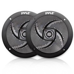 Marine Speakers – 4 Inch 2 Way Waterproof and Weather Resistant Outdoor Audio