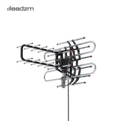 980Mile Outdoor TV Antenna Motorized Amplified V/UHF HDTV 1080P 4K Home Apartmet