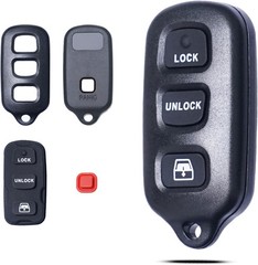 3+1 Button Key Fob Remote Shell Replacement Case Fits 1999–2009 4Runner Sequoia