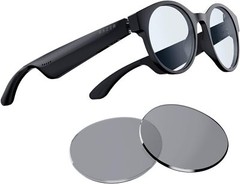 Razer Anzu Round Smart Glasses with Blue Light Filter Polarized Lenses (Large)