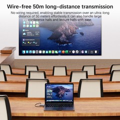 Wireless HDMI Transmitter & Receiver 2.4G/5G HD Screen Mirroring Adapter 2026