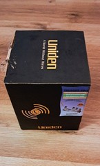 Uniden TRU9585 4 Handset Expandable 2-Line Cordless Speakerphone w Dual Keypad
