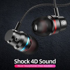 HIFI Bass Stereo Wired Earbuds Headset In-Ear Earphone Headphone MIC 3.5mm
