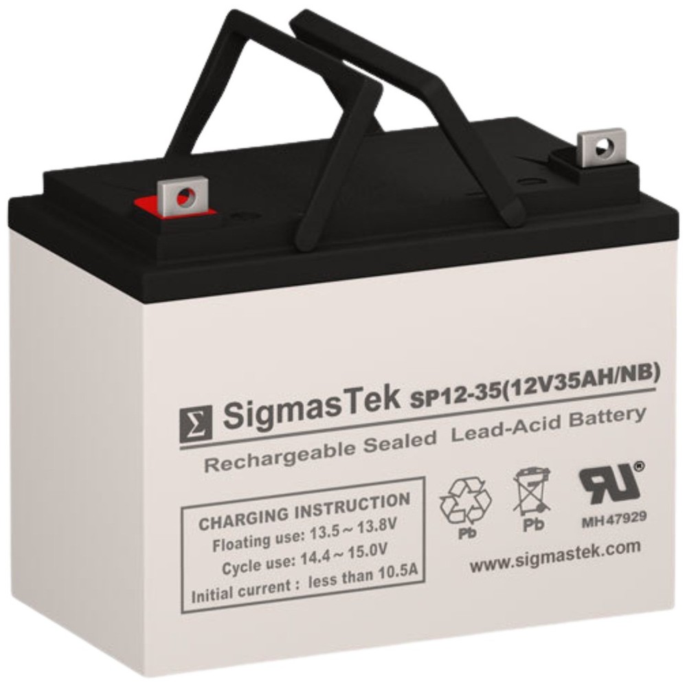 SigmasTek SP12-35 (NB) Replacement Battery Compatible w/ MTD MMZ2560 Lawn Mower