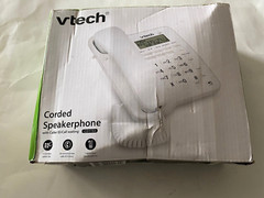 VTech CD1153: Corded Speakerphone W/Caller ID – White