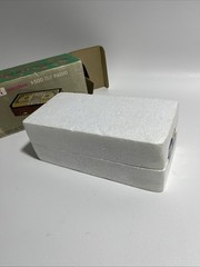Vintage Lucite $500 1974 US One Dollar Bills Paperweight AM Radio Retro New