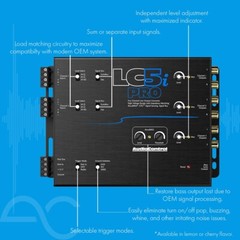 AudioControl LC5i PRO 5-Channel Line Output Converter/Line Driver w/ACR-1 Remote