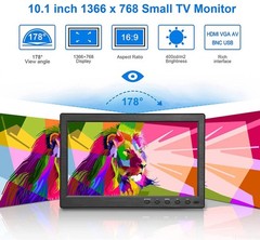 2nd Screen 10″ IPS Portable Monitor HDMI External Display IPS for PC Tablet