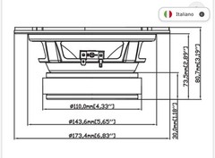 SP Audio. Sp 6.5 CM Slim Speakers (Pair)