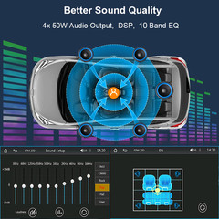 2 Din Car Stereo Radio For Toyota Pickup 1987-1995 Carplay Android Auto GPS Navi