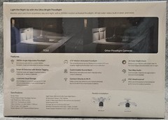 TP-Link Tapo 2K Wired Floodlight Security Camera Outdoor TC53 White NEW SEALED