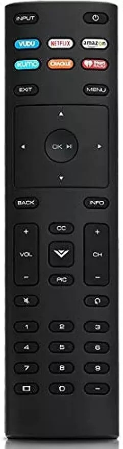 New XRT136 for Vizio Smart TV Remote Control w Vudu Amazon iheart Netflix 6 Keys