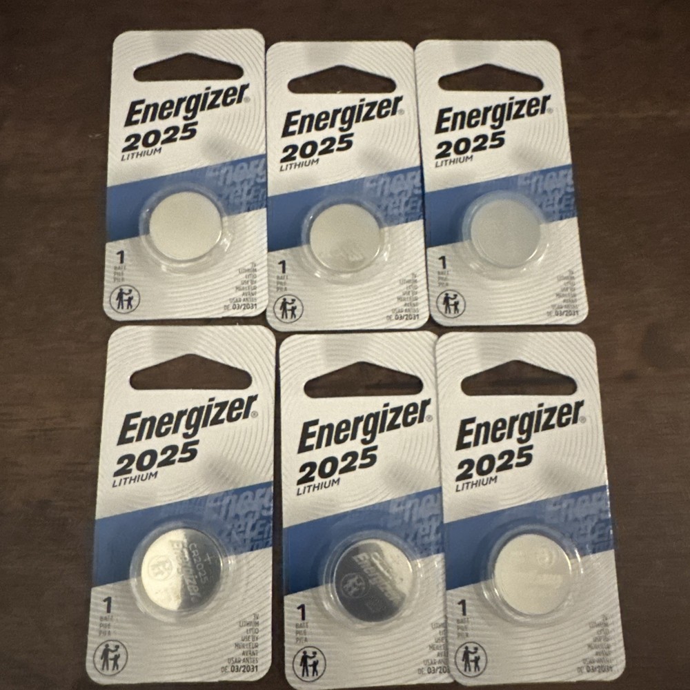 2031 3V Batteries, 3 Volt Battery Lithium Coin, 1 Count (5packs)