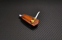 Custom-made Headshell for SME 3009 3012 MKI MK II Tonearm Rosewood