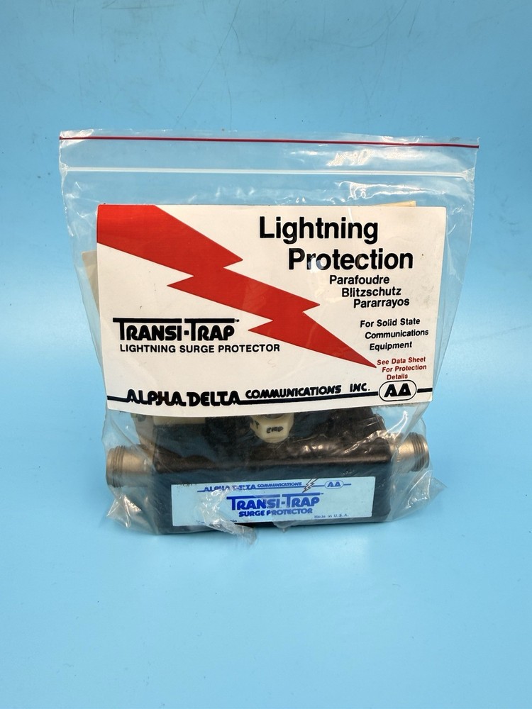 Alpha Delta TRANSI-TRAP Lightning Surge Protector Made in the U.S.A