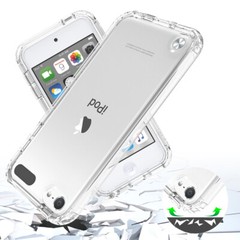 For Apple iPod Touch 7/6/5th Gen Gradient Clear Case Hybrid Shockproof Cover