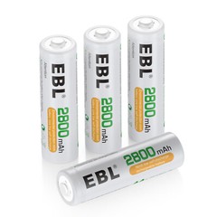 Lot EBL C D Size Cell Rechargeable Batteries AA AAA Battery / 1.2V C D Charger