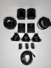 3 HTC 3.0 Vive Trackers and 2 2.0 Steam Base Stations Full Body Tracking VRCHAT