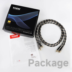 1.64Ft Audiophile OCC RCA Cables Dual Shielded for Hifi Stereo Audio | RCA to RC