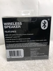 Wireless Speaker 600 mAh Up To 2 Hours Playback Bluetooth Version 5.0 3W Dual Dr