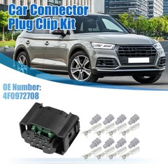 1 Set 8 Pin No.4F0972708 Wiring Plug Sensor Connector Adapter for VW for Audi
