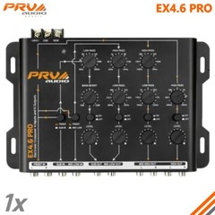 PRV 4 Way Electronic Crossover 4 Inputs and 6 Outputs 9 Volts RMS EX4.6 PRO