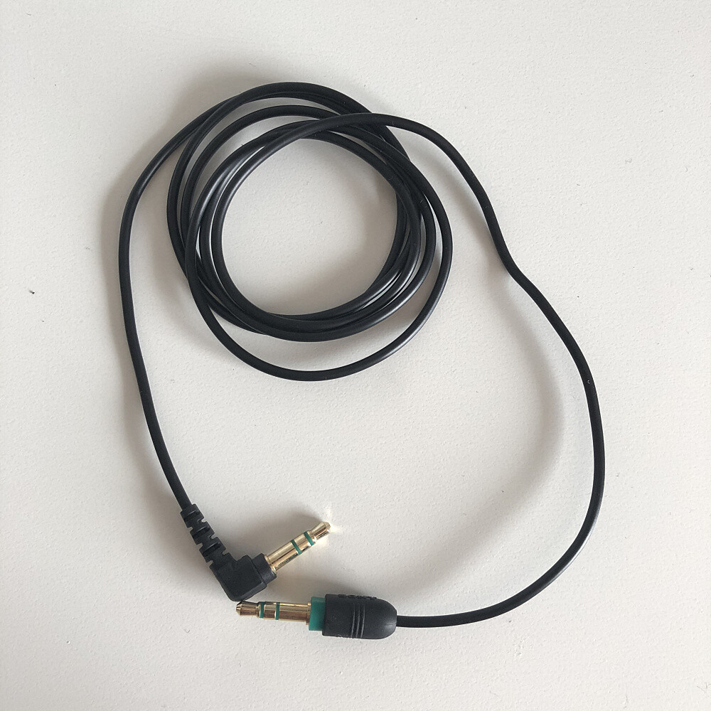 replace Audio Cable For SONY MDR-NC60 NC50 NC200D NC500D SBH60 ZX750BN