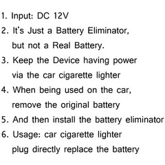 1PCS Car Charger Battery Eliminator Fit For XTS3000/5000/3500 MTP200 2-Way USA
