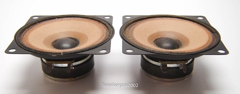 Pair of ITT 4″ Speakers – LP 100/19/105 FP – 4 Ohm
