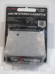 Vtg AUTO TECH AM FM Stereo Cassette In-Dash Player 21-7023-1 S-5000 NOS C67