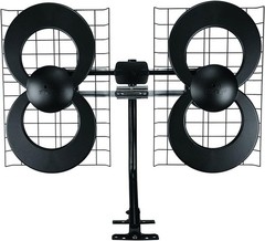 ClearStream 4 UHF Indoor/Outdoor TV Antenna 70+ Mile Range 4K 8K UHD w/ 20″ Mast